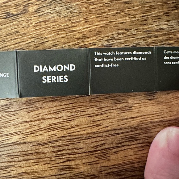 Armani Exchange black leather strap round watch - Picture 5 of 7